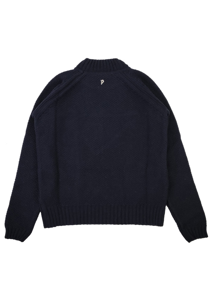 ViaMonte Shop | Dondup kids maglia teen blu in misto lana