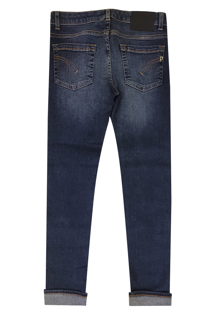 ViaMonte Shop | Dondup kids jeans teen Monroe in cotone stretch blu