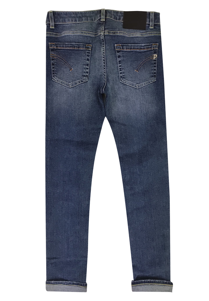 ViaMonte Shop | Dondup kids jeans teen Monroe in cotone stretch blu