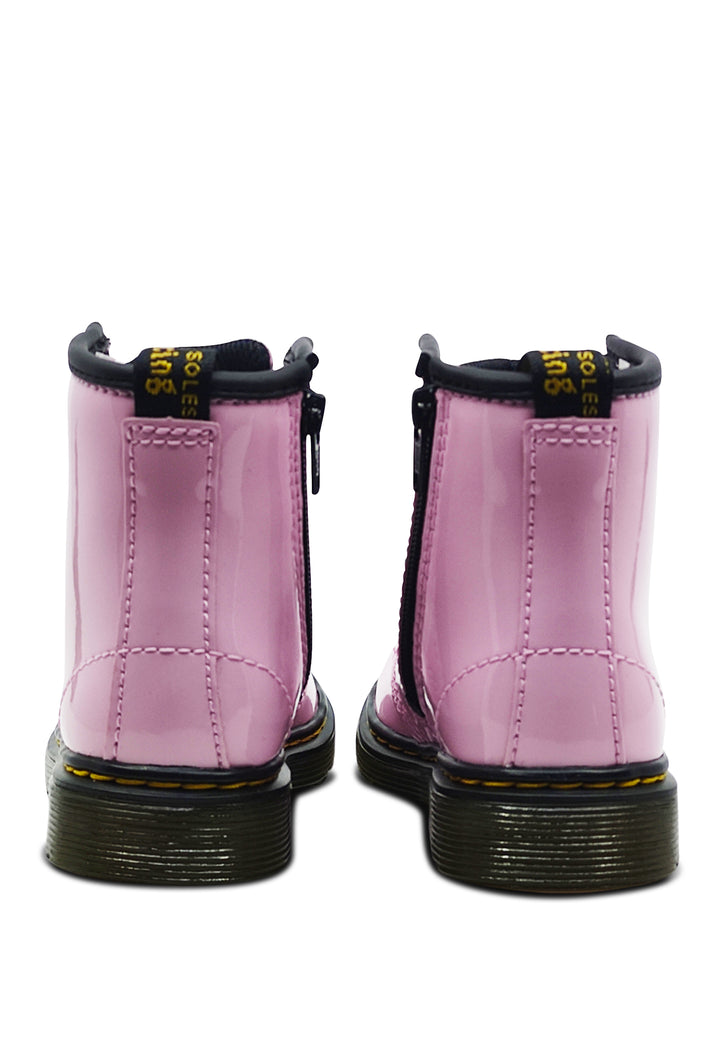 ViaMonte Shop | Dr.Martens stivaletto1460 patent lamper teen rosa in pelle