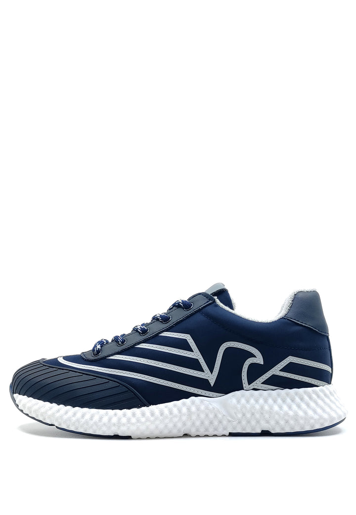 ViaMonte Shop | Emporio Armani sneakers teen blu navy in nylon