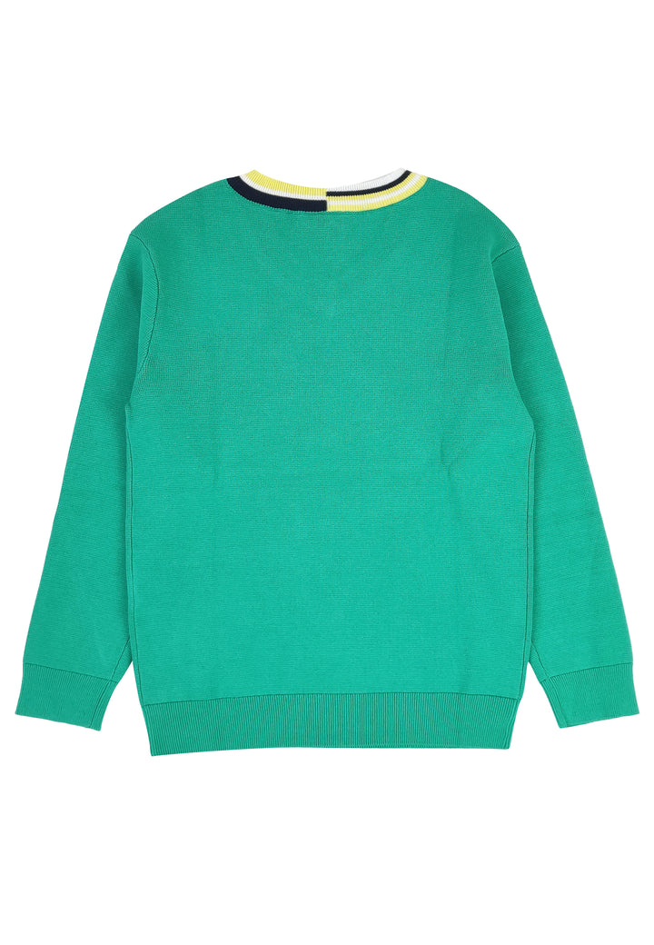ViaMonte Shop | Lacoste bambino maglia verde in cotone