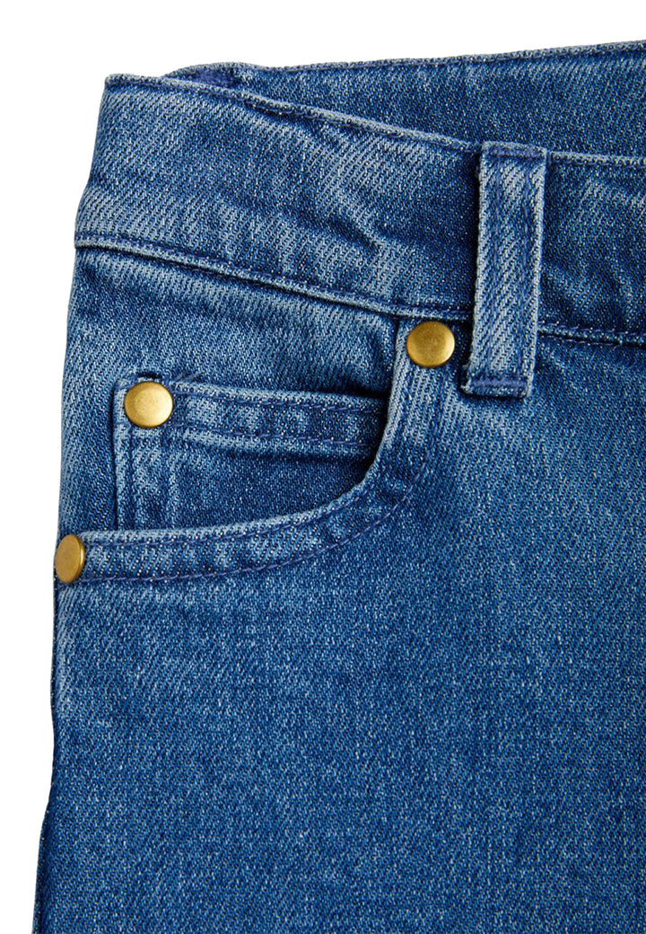 ViaMonte Shop | Mini Rodini bambino jeans straight blu in cotone biologico