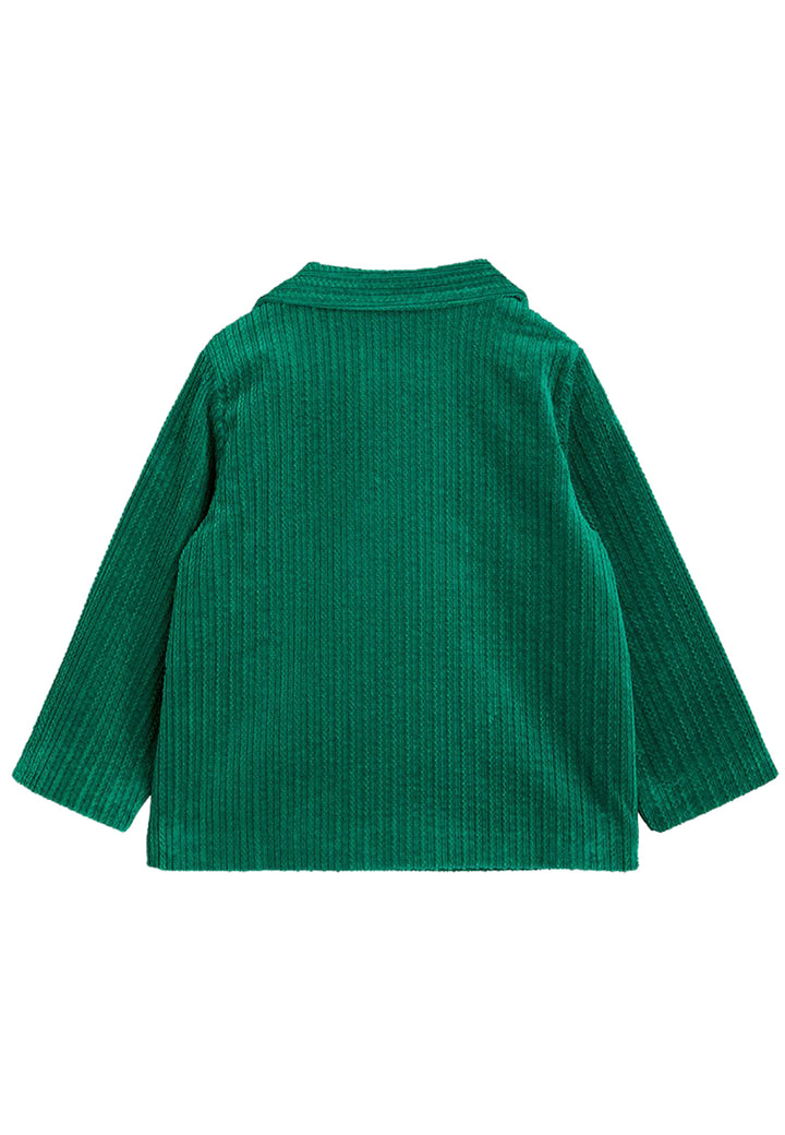 ViaMonte Shop | Mini Rodini bambino blazer verde in velluto a coste