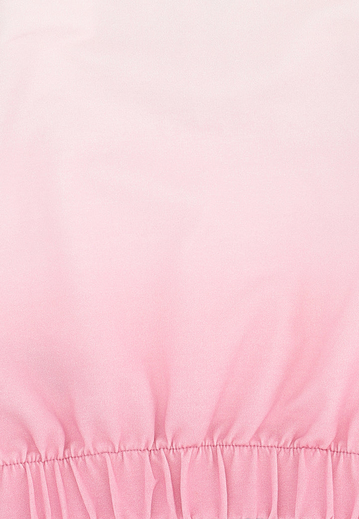 ViaMonte Shop | Monnalisa abito baby girl rosa cipria in felpa di cotone