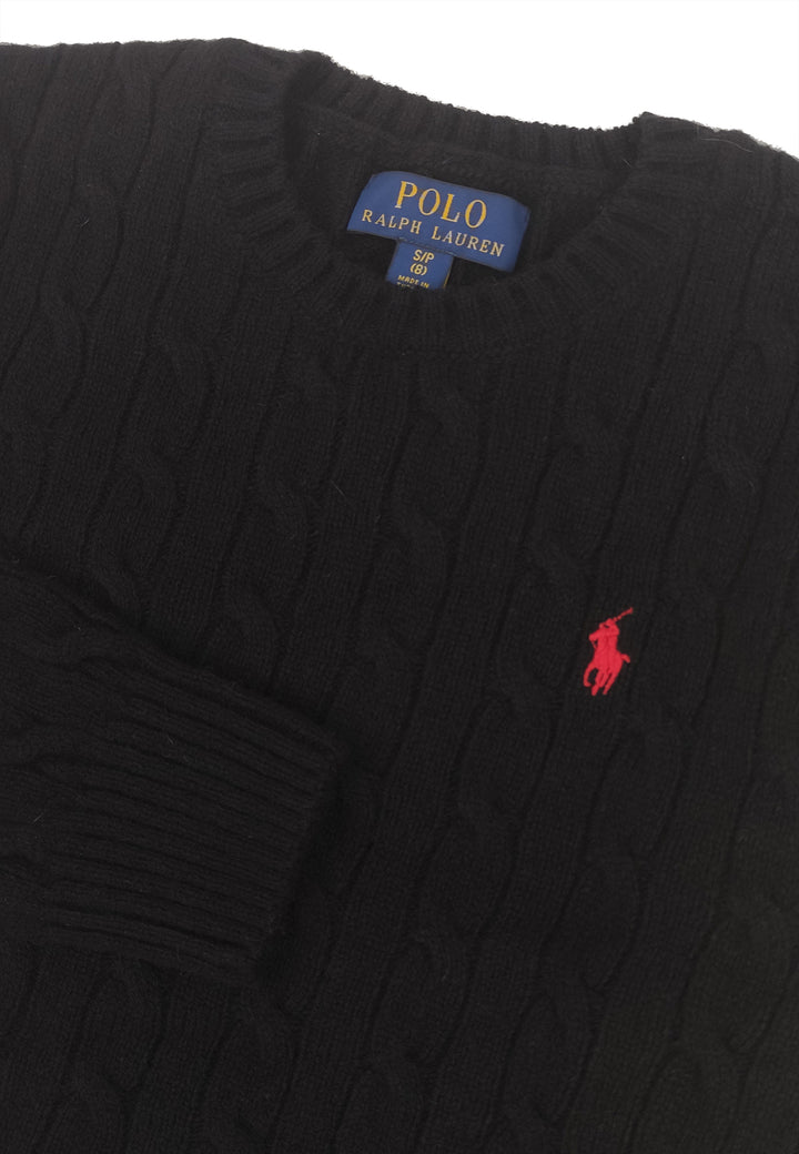 ViaMonte Shop | Ralph Lauren bambino maglia in misto cashmere nera