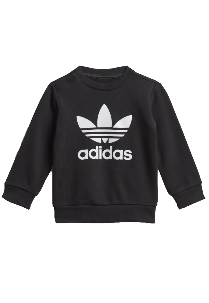 ViaMonte Shop | Adidas tuta nera neonato in cotone