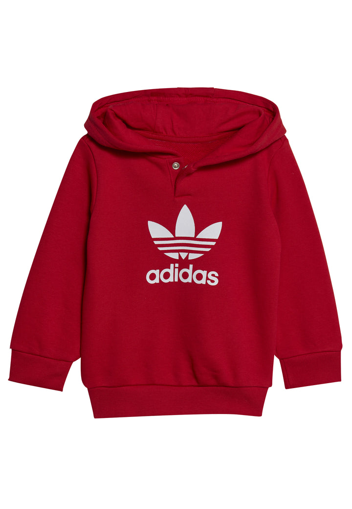 ViaMonte Shop | Adidas tuta rossa bambino in cotone
