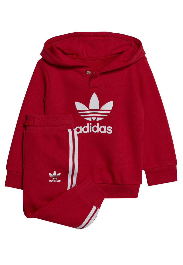 ViaMonte Shop | Adidas tuta rossa neonato in cotone