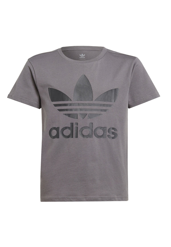 ViaMonte Shop | Adidas t-shirt grigia bambino in cotone
