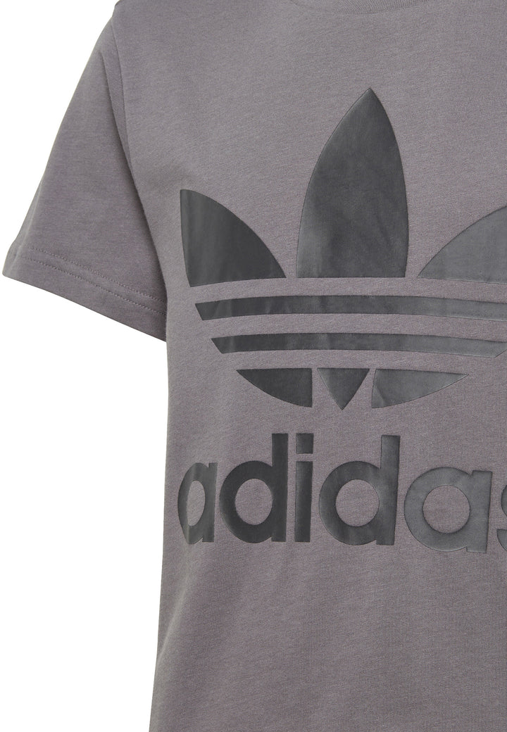 ViaMonte Shop | Adidas t-shirt grigia bambino in cotone