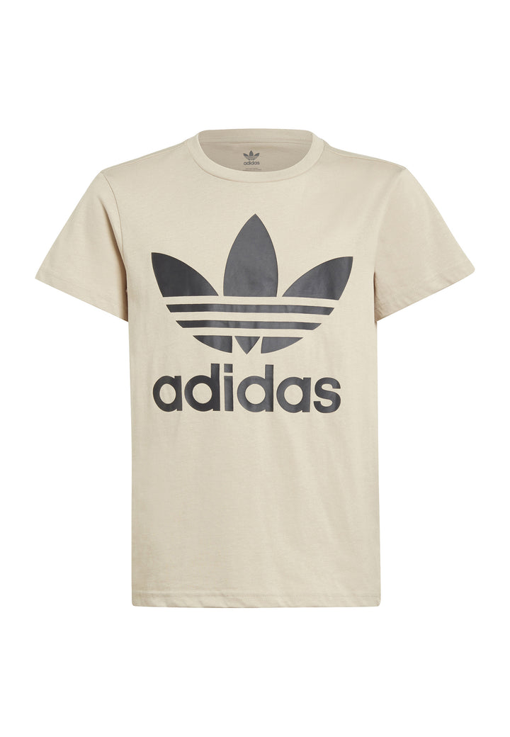 ViaMonte Shop | Adidas t-shirt beige bambino in cotone