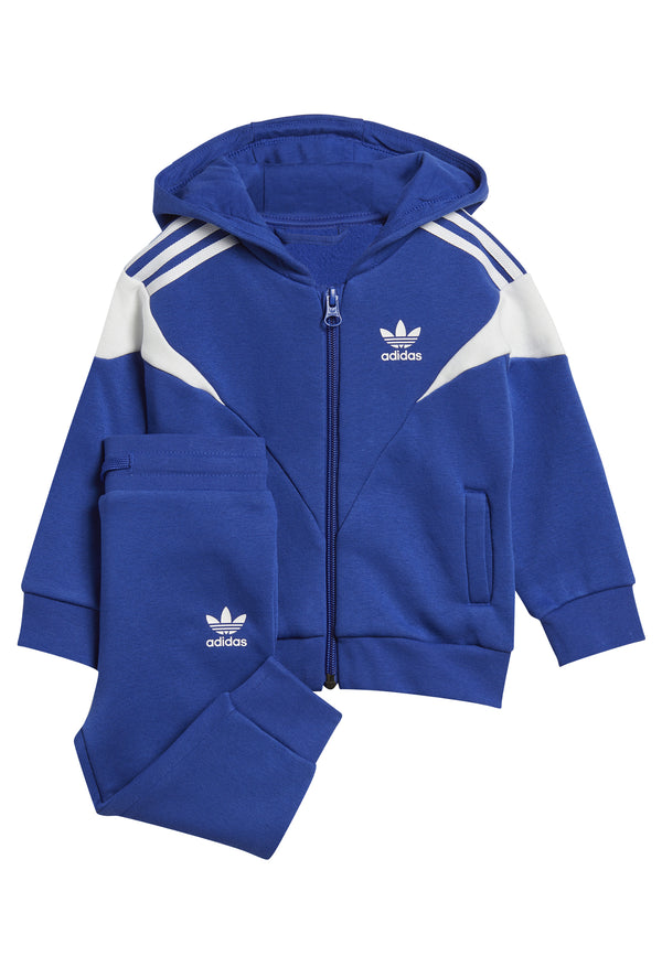 ViaMonte Shop | Adidas tuta blu neonato in cotone