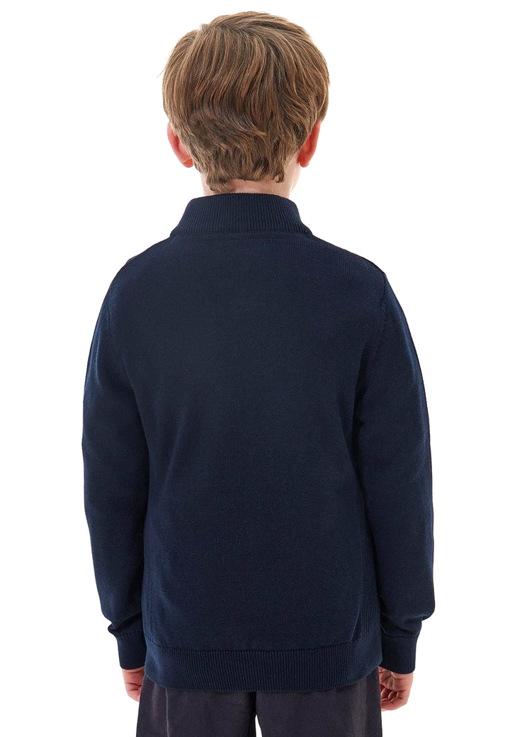 ViaMonte Shop | Barbour Kids maglia blu bambino in cotone