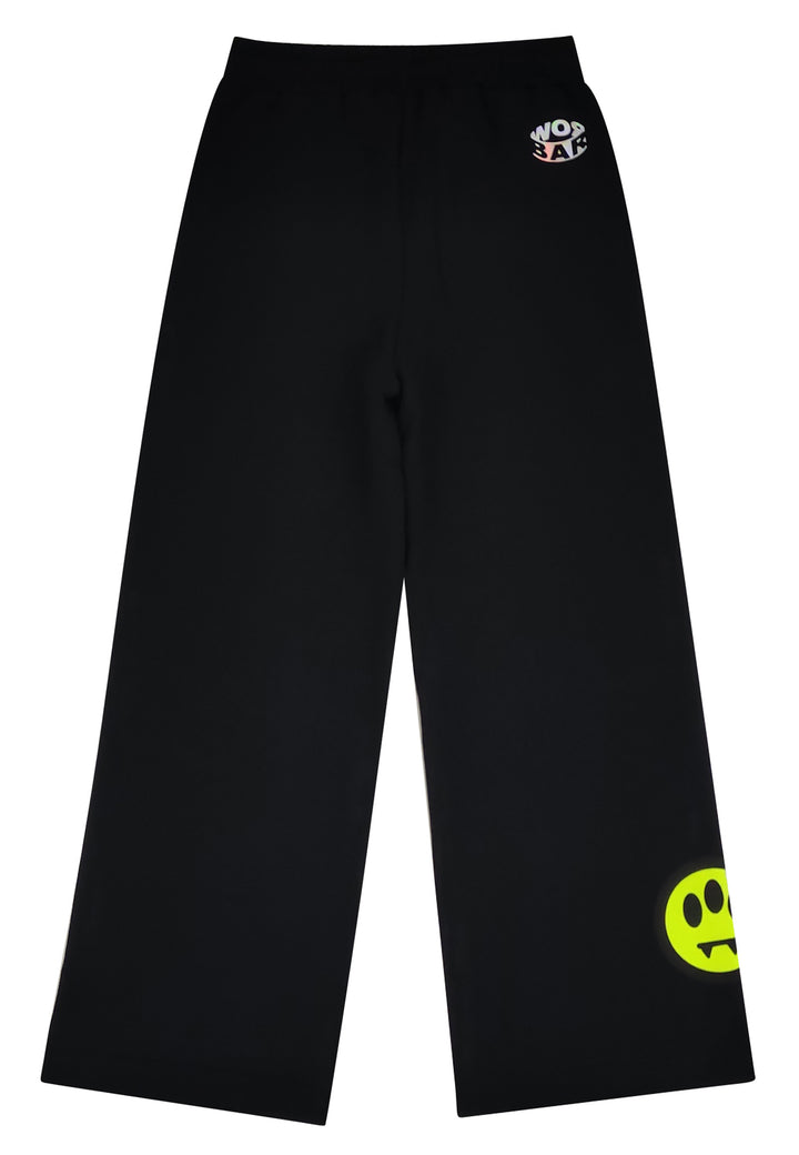 ViaMonte Shop | Barrow pantalone sportivo nero bambina in cotone