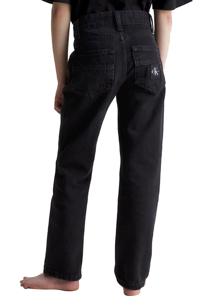ViaMonte Shop | Calvin Klein jeans nero bambino in denim
