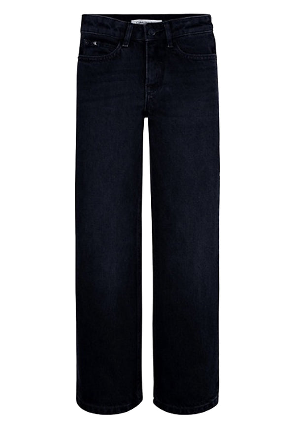 ViaMonte Shop | Calvin Klein jeans neri bambina in denim
