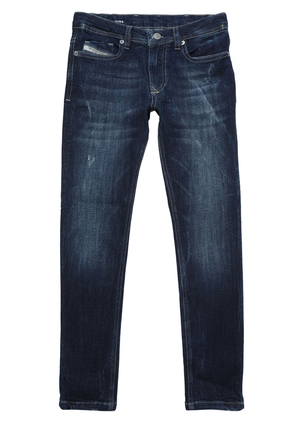 ViaMonte Shop | Diesel Kid jeans blu bambino in denim