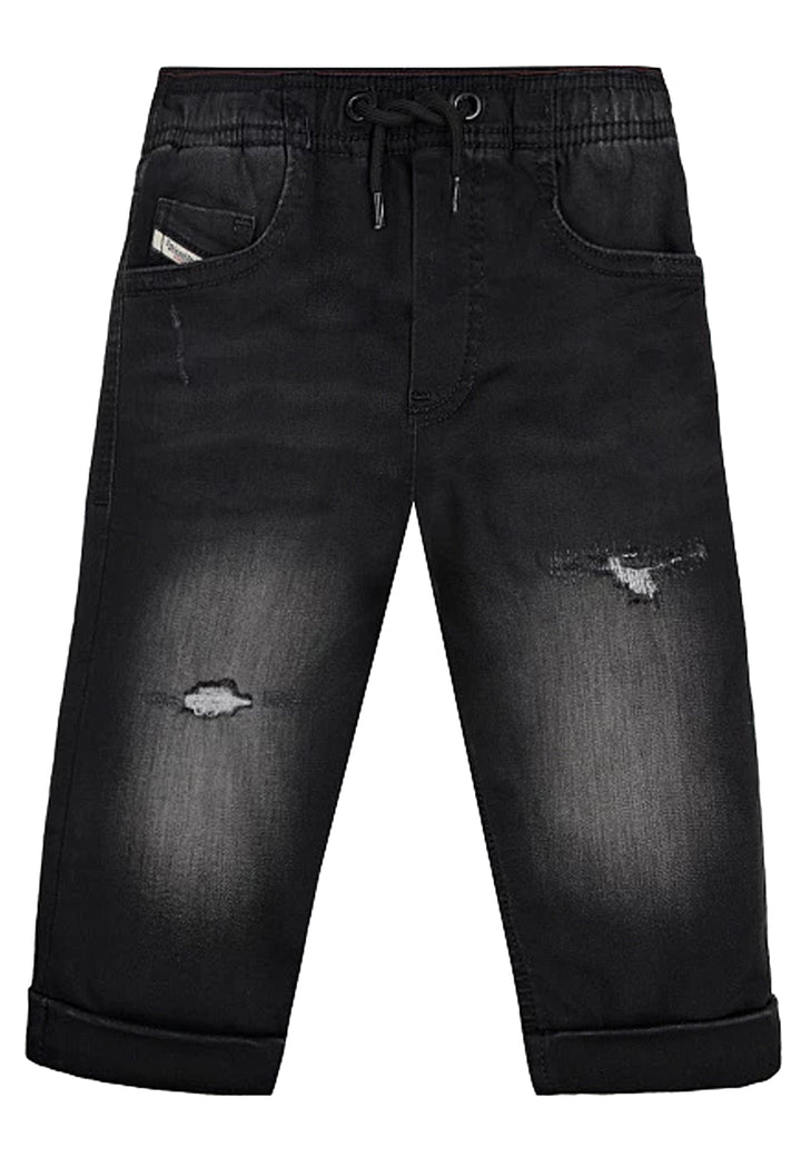 ViaMonte Shop | Diesel Kid jeans nero neonato in denim
