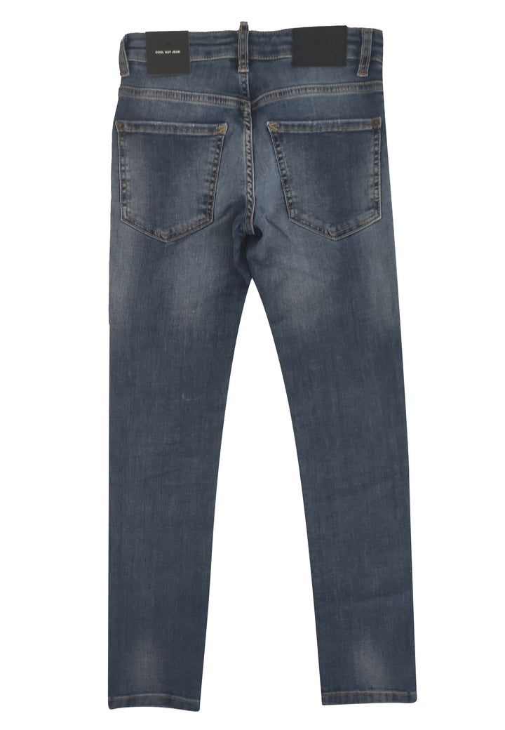 ViaMonte Shop | Dsquared2 cool guy jeans blu bambino in denim di cotone