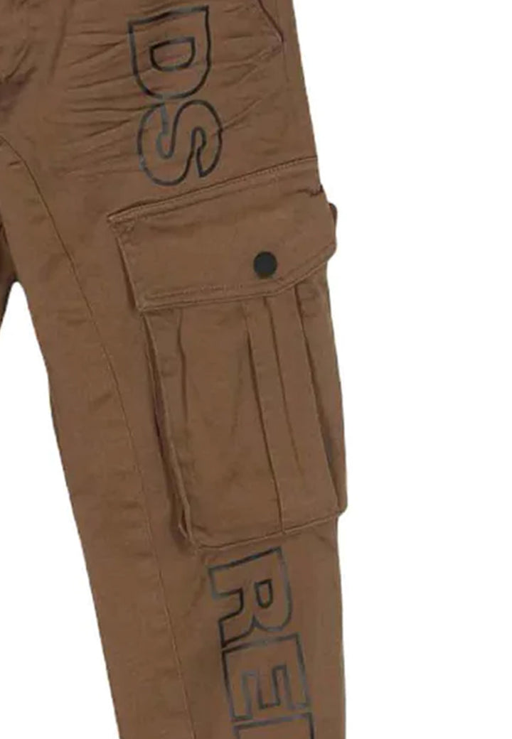 ViaMonte Shop | Dsquared2 pantalone marrone bambino in cotone
