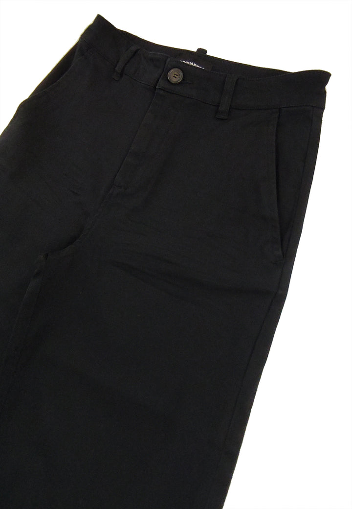 ViaMonte Shop | Dsquared2 pantalone neri bambina in cotone