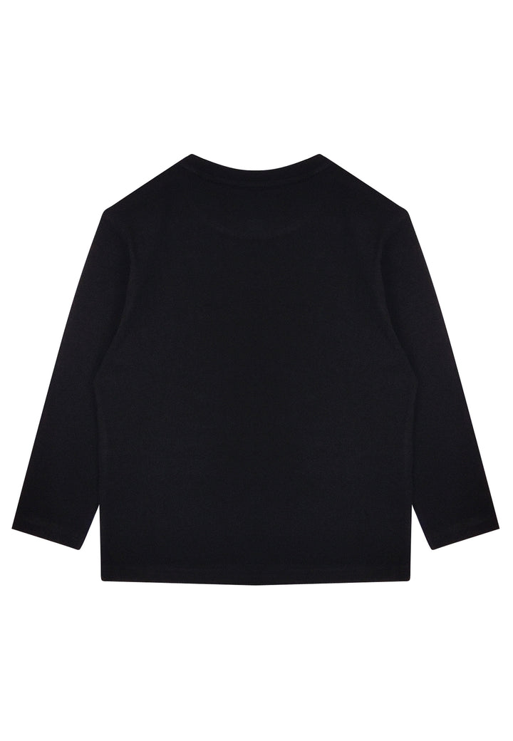 ViaMonte Shop | EA7 Emporio Armani t-shirt nera bambino in cotone