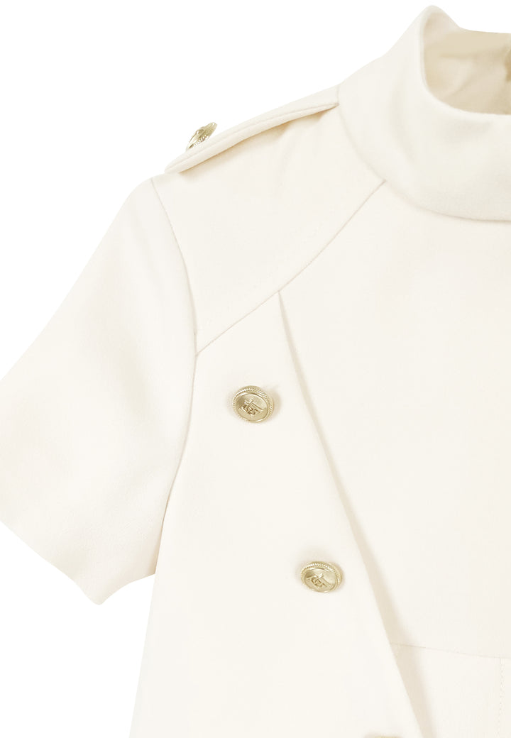 ViaMonte Shop | Elisabetta Franchi vestito bianco bambina