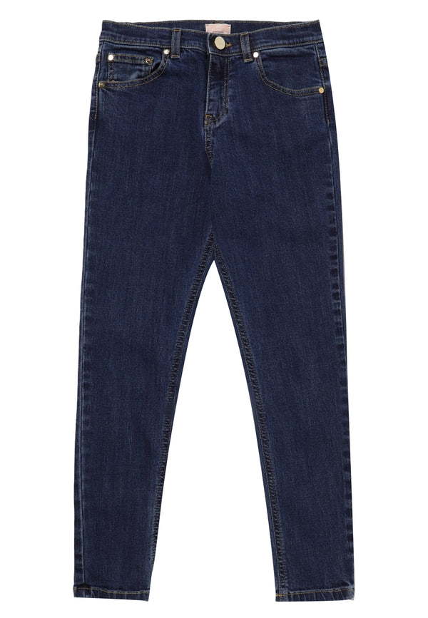 ViaMonte Shop | Elisabetta Franchi jeans blu bambina in denim