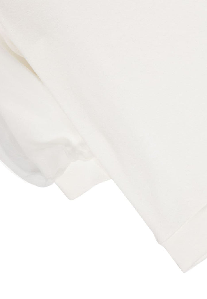 ViaMonte Shop | Elisabetta Franchi vestito bianco bambina in cotone