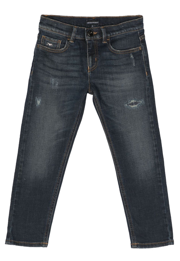 ViaMonte Shop | Emporio Armani jeans blu bambino in denim