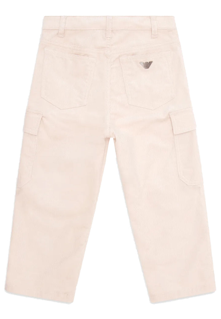 ViaMonte Shop | Emporio Armani pantalone crema bambino in cotone