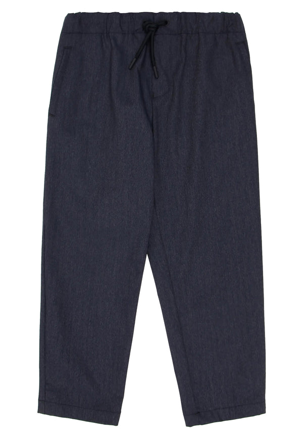 ViaMonte Shop | Emporio Armani pantalone blu bambino in misto viscosa