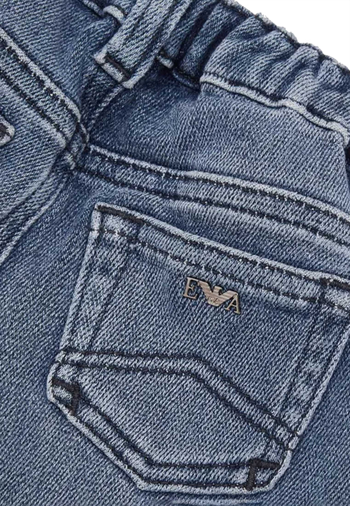 ViaMonte Shop | Emporio Armani jeans blu neonato in denim