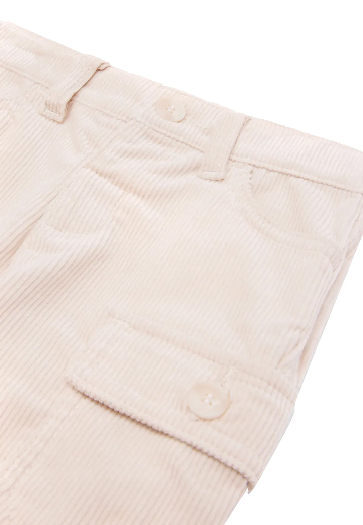 ViaMonte Shop | Emporio Armani pantalone crema neonato in cotone