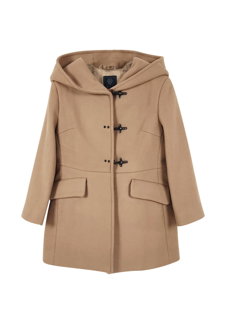 ViaMonte Shop | Fay cappotto marrone bambina in lana