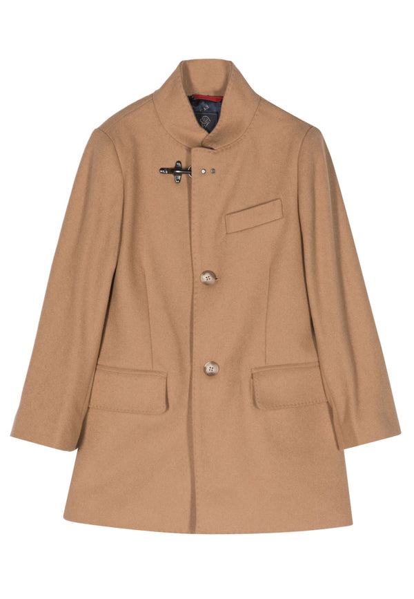 ViaMonte Shop | Fay cappotto marrone bambino in lana