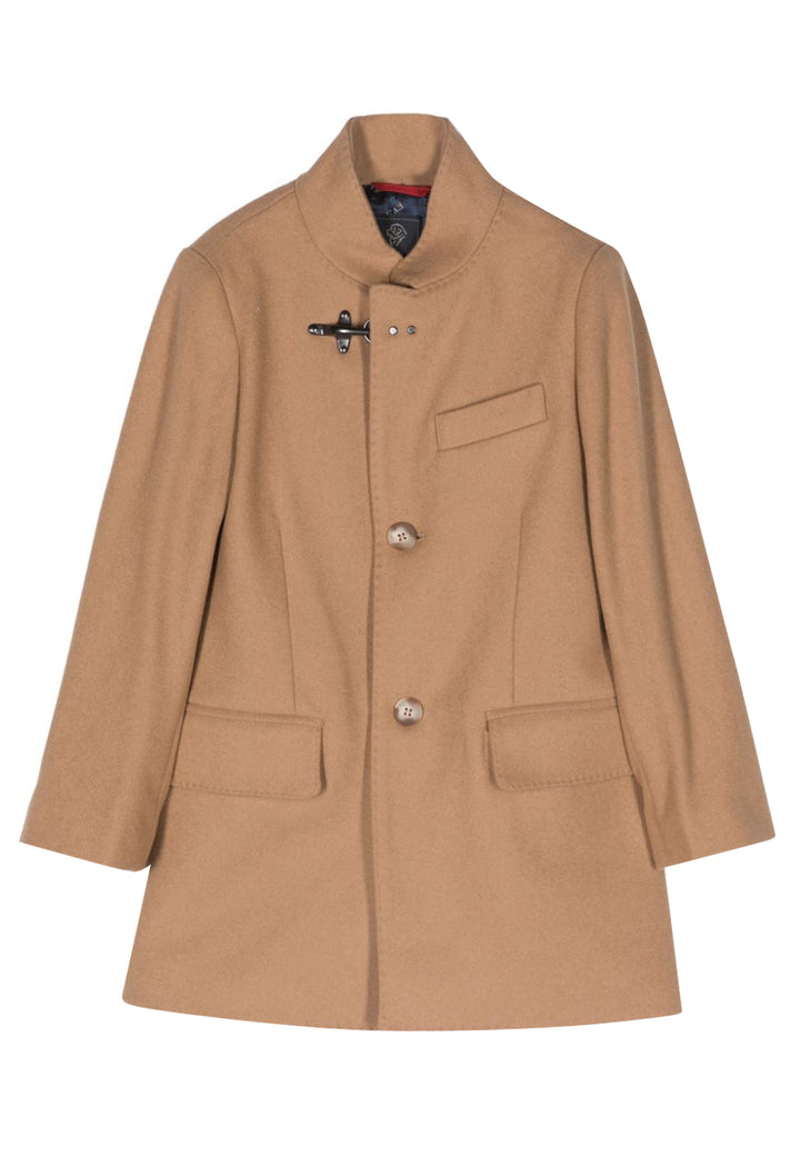 ViaMonte Shop | Fay cappotto marrone bambino in lana