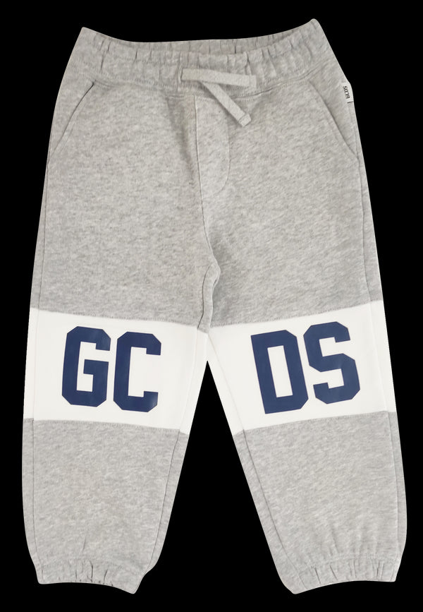 ViaMonte Shop | GCDS pantalone sportivo grigio bambino in cotone