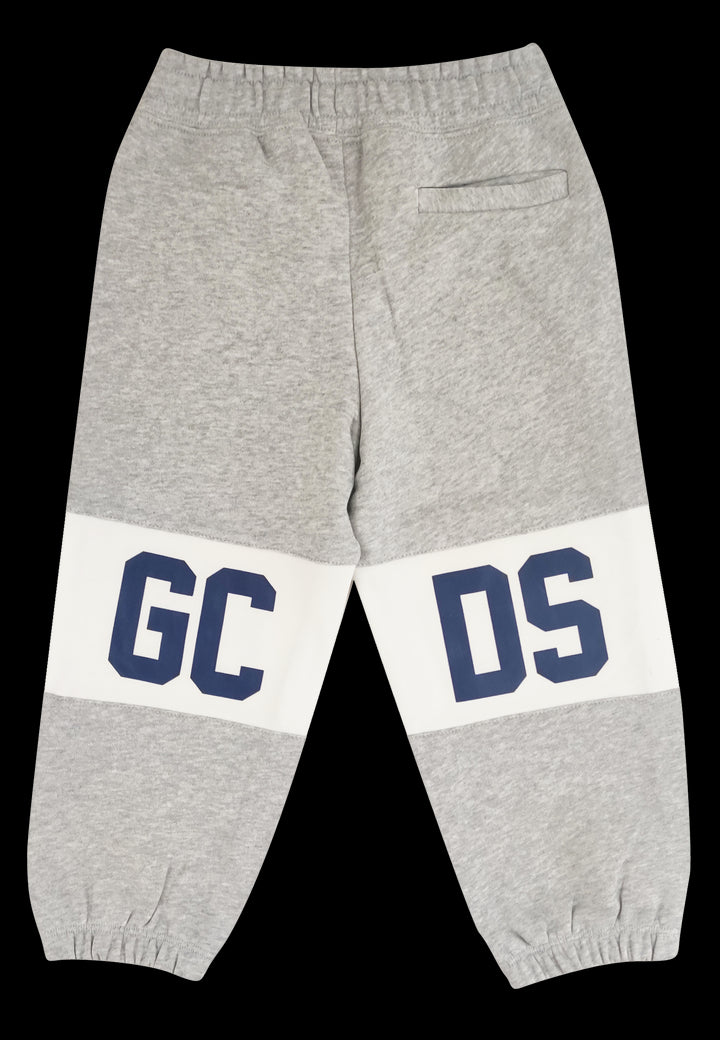 ViaMonte Shop | GCDS pantalone sportivo grigio bambino in cotone