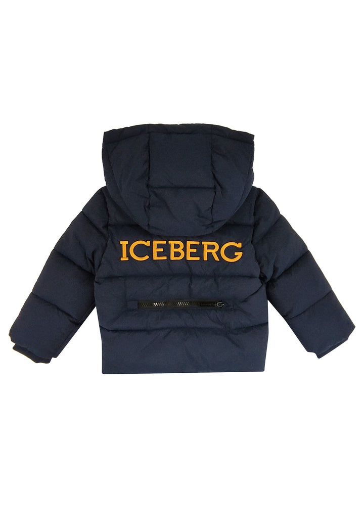 ViaMonte Shop | Iceberg giubbino blu bambino in nylon