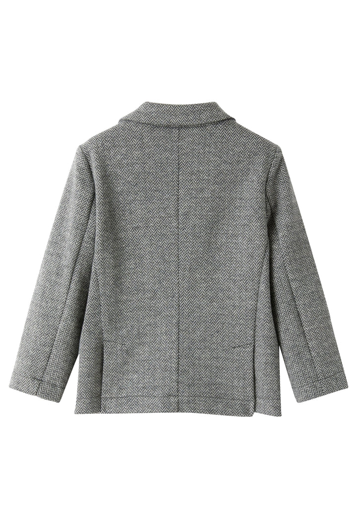 ViaMonte Shop | Il Gufo giacca grigia bambino in cotone