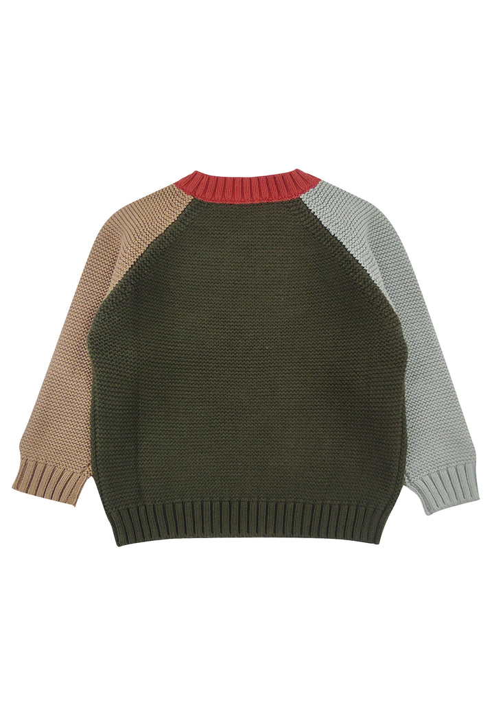 ViaMonte Shop | Il Gufo maglia multicolor bambino in cotone