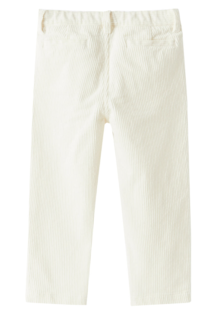 ViaMonte Shop | Il Gufo pantalone bianco bambino in cotone
