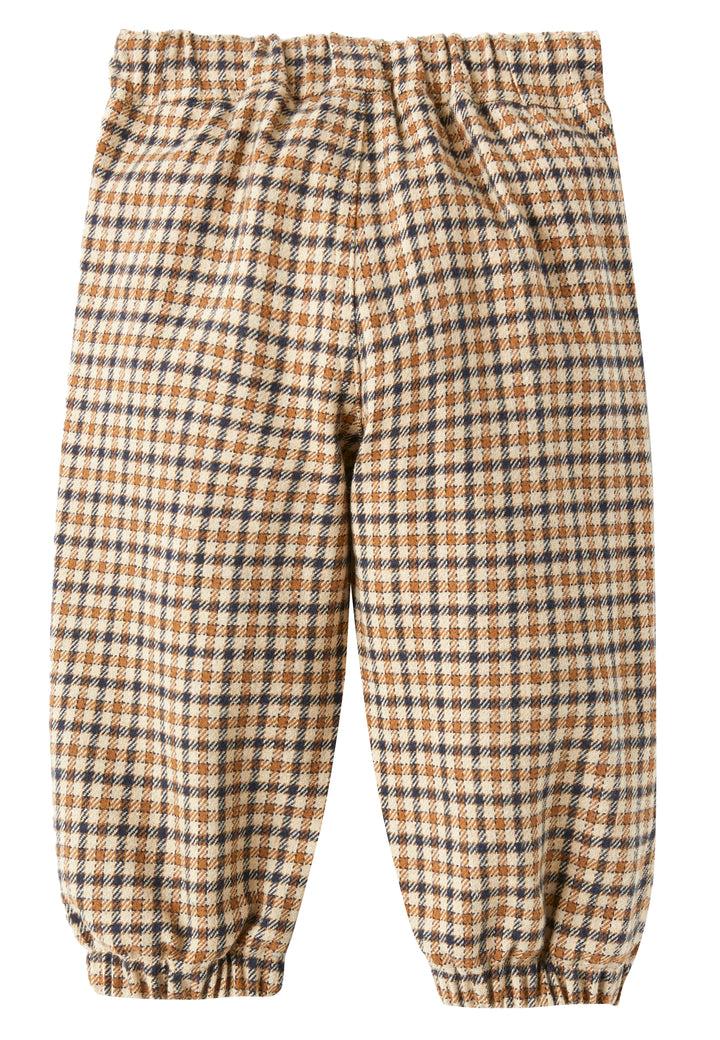 ViaMonte Shop | Il Gufo pantolone marrone neonato in cotone