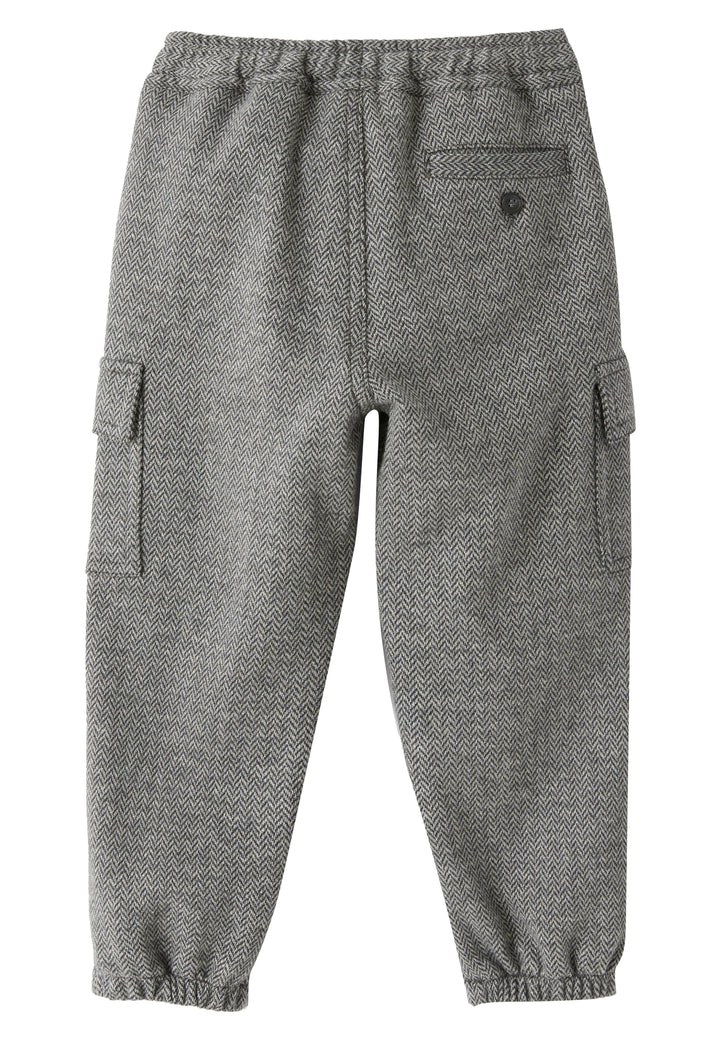 ViaMonte Shop | Il Gufo pantalone grigio bambino in cotone