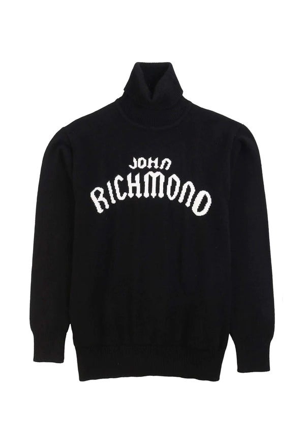 ViaMonte Shop | John Richmond maglione nero bambino in cotone