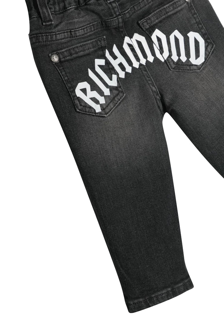 ViaMonte Shop | John Richmond jeans neri neonato in denim