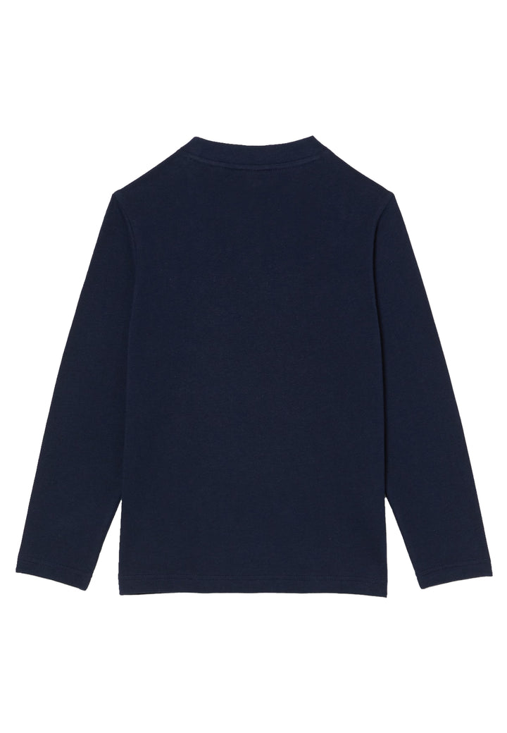 ViaMonte Shop | Lacoste t-shirt blu navy bambino in cotone