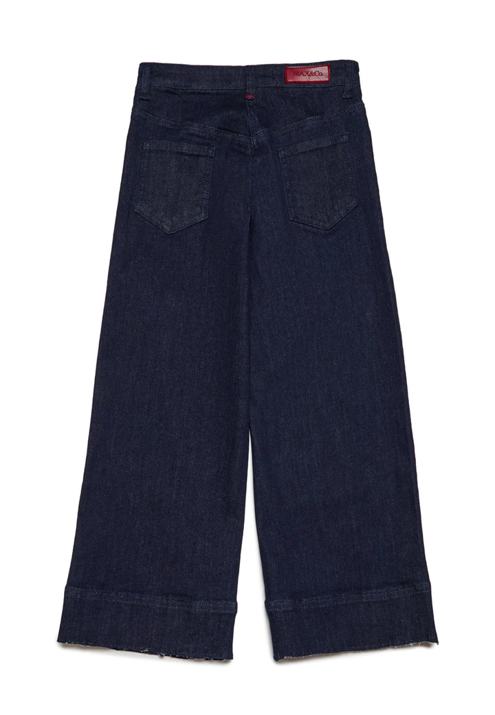 Max&Co jeans blu bambina in denim